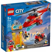 LEGO CITY STRAŻACKI HELIKOPTER RATUNKOWY 60281