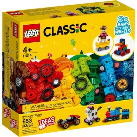 LEGO CLASSIC 11014 KLOCKI NA KOŁACH 
