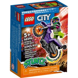 LEGO CITY - WHEELIE NA MOTOCYKLU KASKADERSKIM 60296